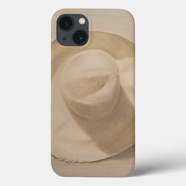 Traveling Hat on Dusty Table 2010 Case-Mate iPhone Case (Back)