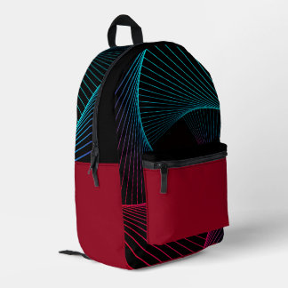 "Traveling through the Grid" Retro Backpack