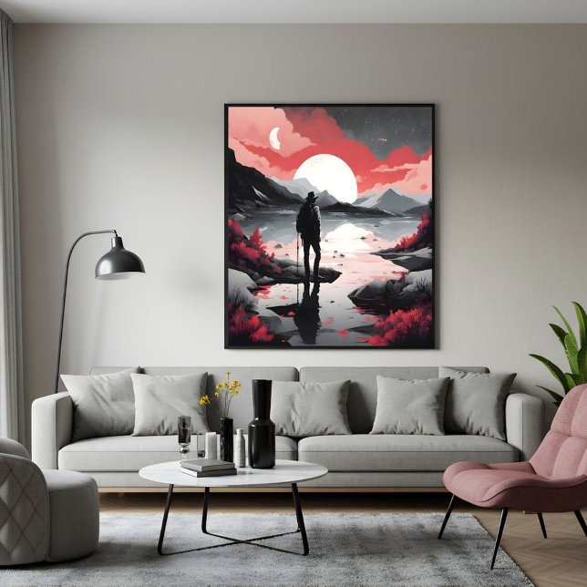 Traveller at Dusk Poster (Creator Uploaded)