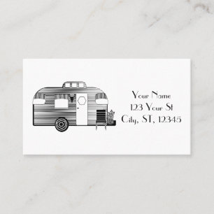 Traveller Camper Caravan Thunder_Cove Business Card