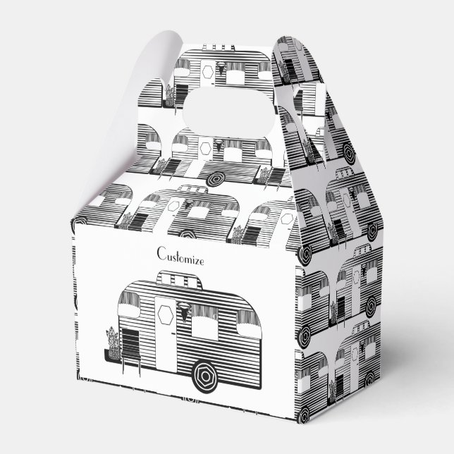 Traveller Camper Caravan Thunder_Cove Favour Box (Front Side)