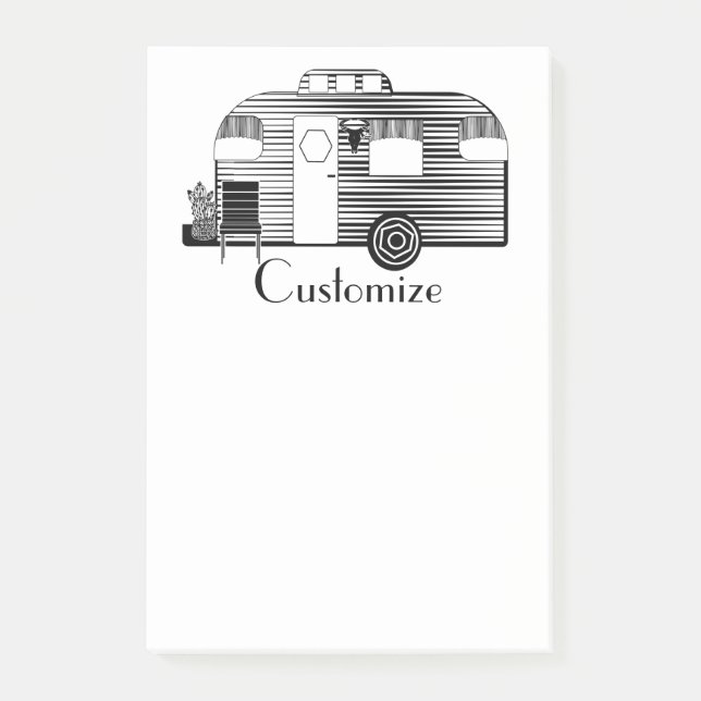 Traveller Camper Caravan Thunder_Cove Post-it Notes (Front)