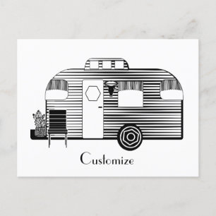 Traveller Camper Caravan Thunder_Cove Postcard
