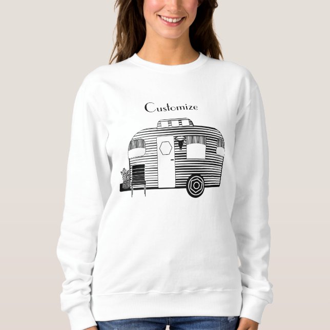 Traveller Camper Caravan Thunder_Cove Sweatshirt (Front)