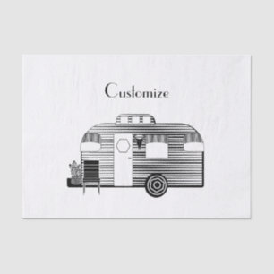 Traveller Camper Caravan Thunder_Cove Tissue Paper