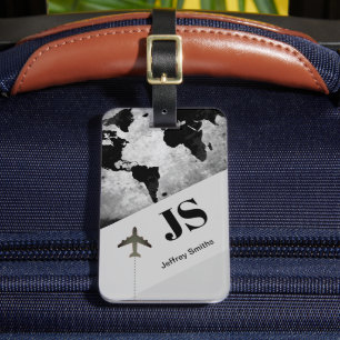 Traveller Custom Name Stylish Luggage Tag