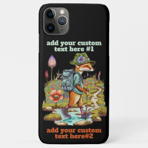 Traveller Fox Wildflower Cottagecore Floral Custom Case-Mate iPhone Case