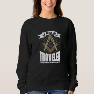 Traveller Freemason Square and Compass Freemasonry Sweatshirt
