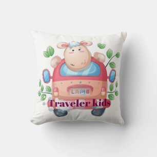 Traveller kids lamb cushion