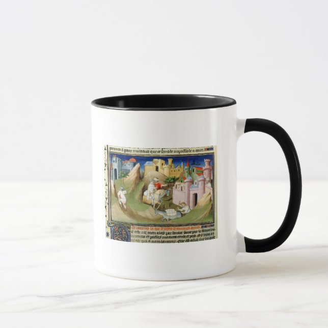 Travellers outside Peking with Odorico Mug (Right)