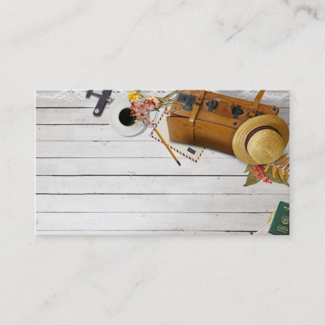 travelling  business card (Front)