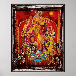 Travelling Circus Poster