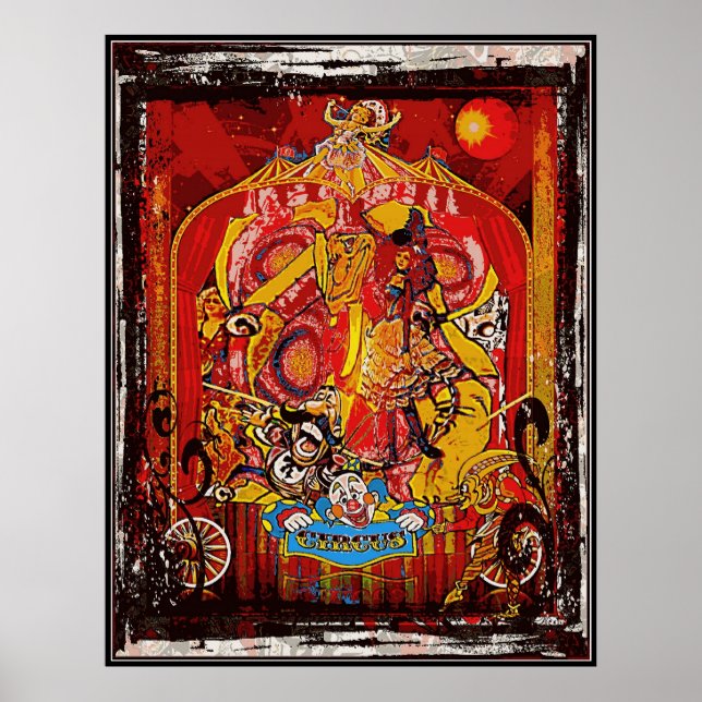 Travelling Circus Poster (Front)