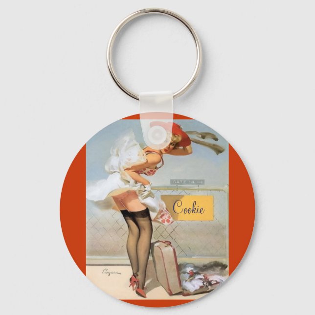 Travelling "Cookie" keychain (Front)