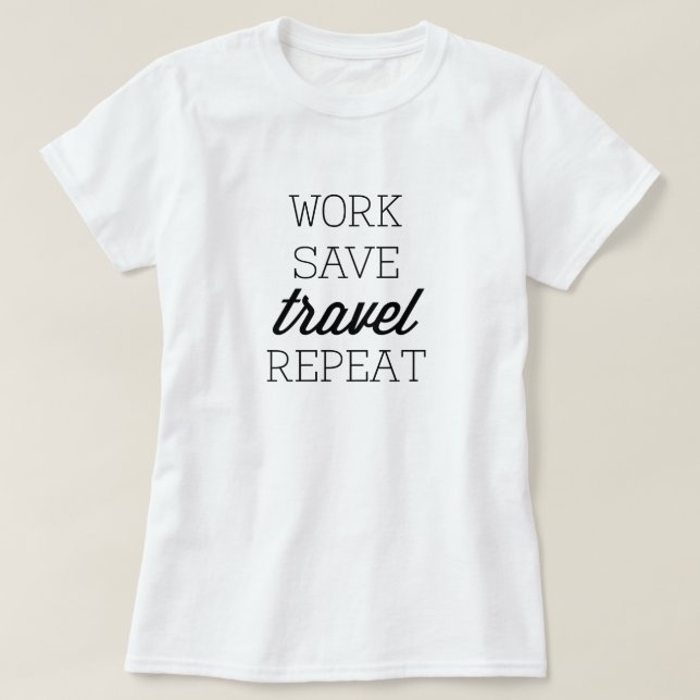Travelling Cycle T-Shirt (Design Front)