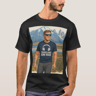 Travelling EDM man T-Shirt