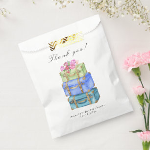 Travelling from Miss to Mrs Bridal Shower Favour Bags