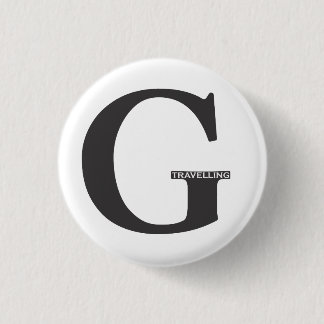 Travelling G-2.ai 3 Cm Round Badge