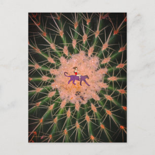 Travelling girl Tote Holiday Postcard