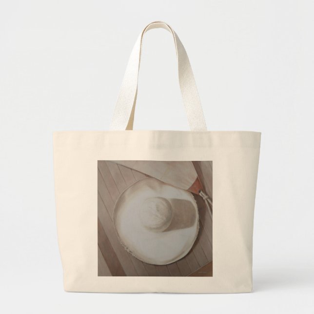 Travelling Hat 2012 Large Tote Bag (Front)