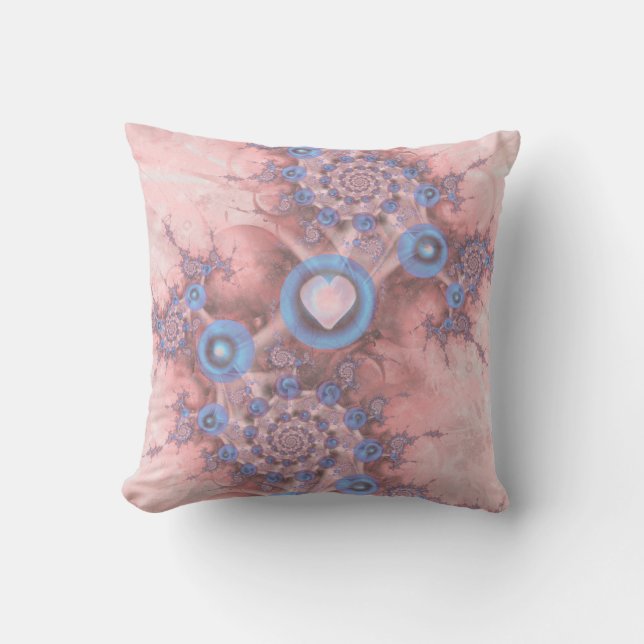 Travelling Hearts Cushion (Front)