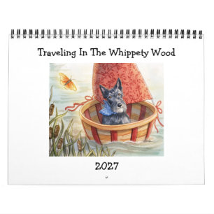 Travelling In The Whippety Wood 2027 Calendar