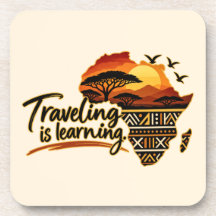 Travelling is Learning. Coasters