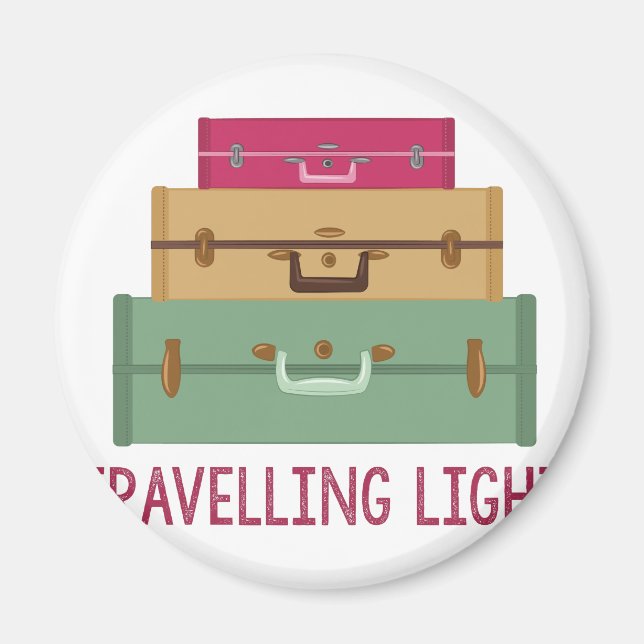 Travelling Light Magnet (Front)