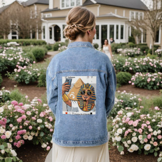 Travelling Like a Pharaoh   Denim Jacket