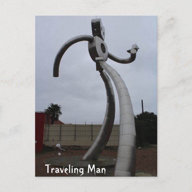 Travelling Man # 15 Postcard (Front)
