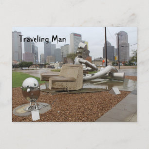 Travelling Man # 1 Postcard
