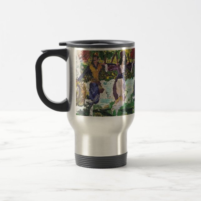 Travelling Mug /Grecian Festival (Left)
