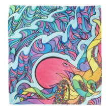 Travelling Octopus Bandanna