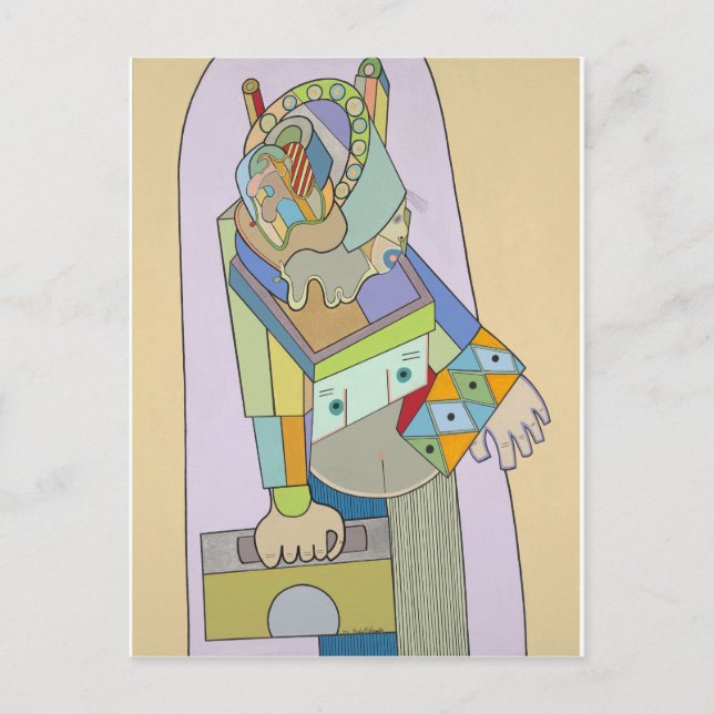 "Travelling On" by Ruchell Alexander Postcard (Front)