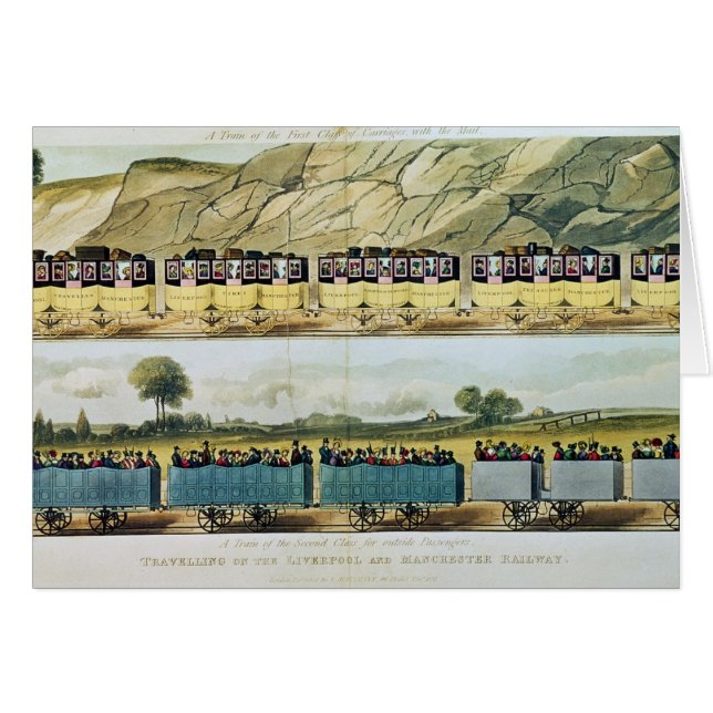 Travelling on the Liverpool and Manchester (Front Horizontal)