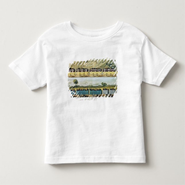 Travelling on the Liverpool and Manchester Toddler T-Shirt (Front)