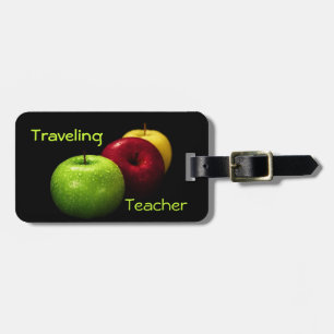 Travelling Teacher Luggage Tag