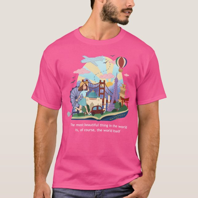 Travelling The World T-Shirt (Front)