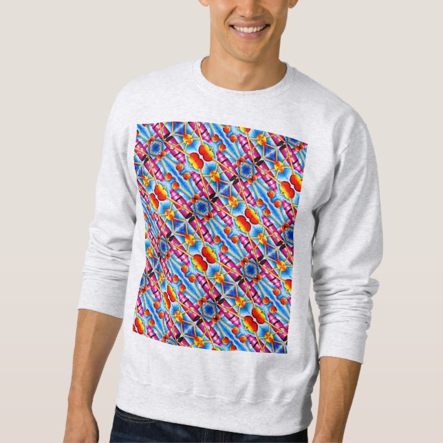 Travelling Through Space Pattern Sweatshirt 6 (Front)