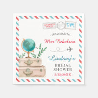 Travelling to Mrs Travel Airline Chic Bridal Showe