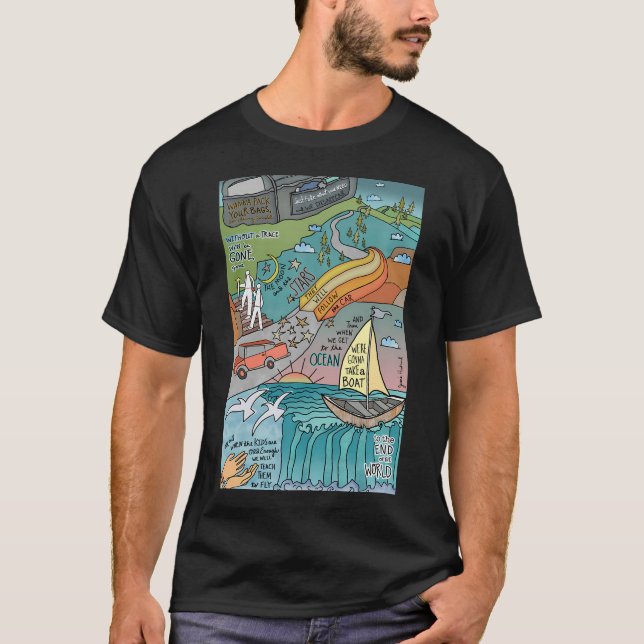 travelling vibe T-Shirt (Front)