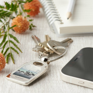 travelog_3 metal key ring
