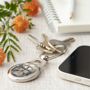 travelog_4 metal key ring
