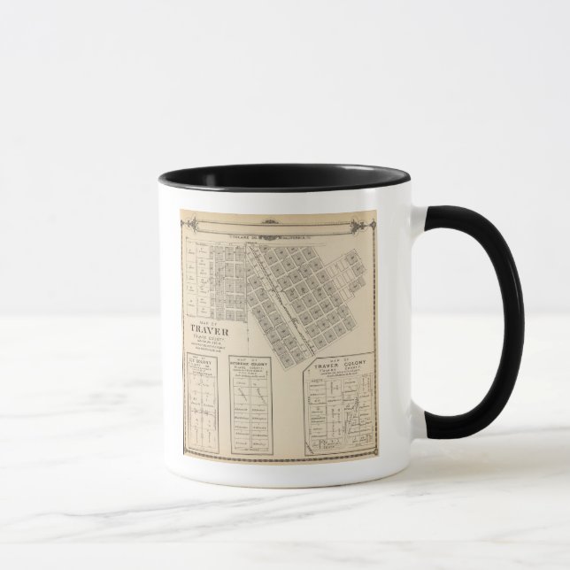Traver, Tulare County Mug (Right)