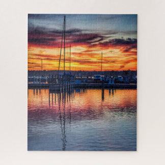 Traverse City Sunrise Jigsaw Puzzle