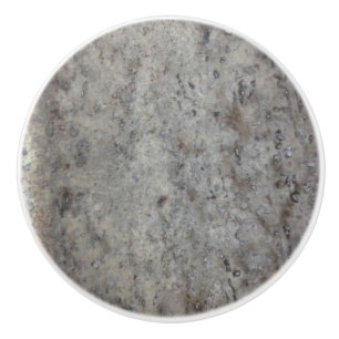 Travertine Ceramic Knob