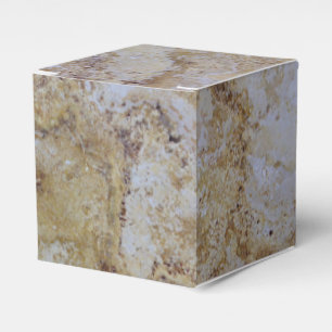 travertine limestone favour box