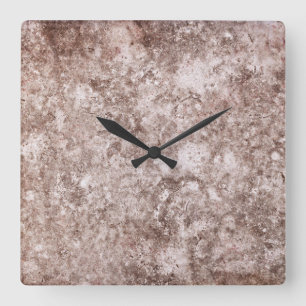 Travertine Stone Pattern Acrylic Wall Clock