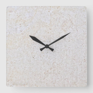 Travertine Stone Pattern Acrylic Wall Clock