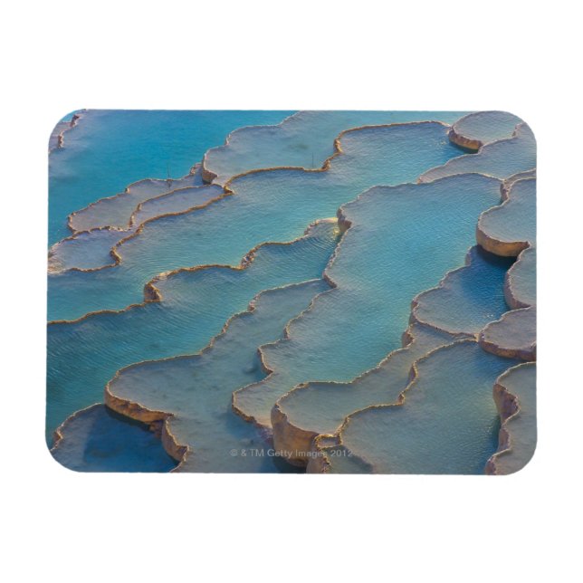 Travertine terraces of Pamukkale Magnet (Horizontal)